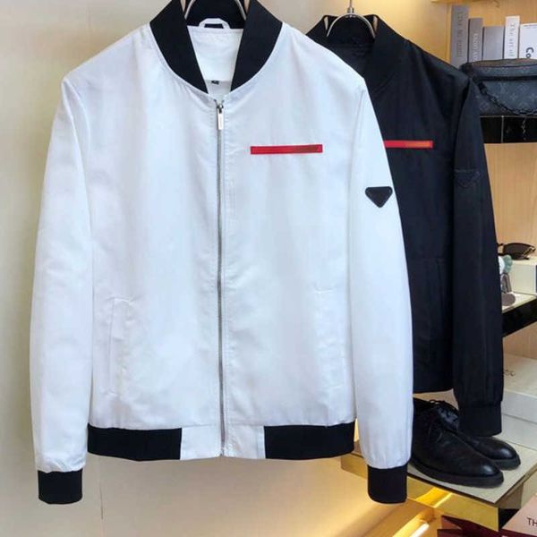 pd designer jacket mens zippered cardigan coat pra embroidered baseball jackets men windbreaker casual business suit 002, Black;brown
pd designer jacket mens zippered cardigan coat pra embroidered baseball jackets men windbreaker casual business suit 002, Black;brown