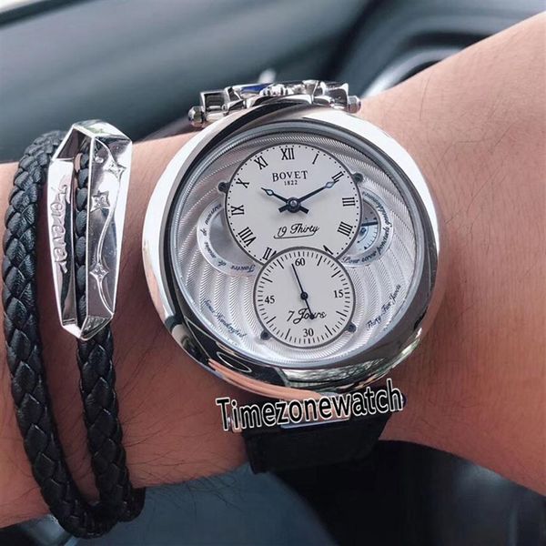 new bovet 19thirty fleurier power reserve automatic mens watch steel case silver white dial roman markers black leather timezonewatch e282f, Slivery;brown
new bovet 19thirty fleurier power reserve automatic mens watch steel case silver white dial roman markers black leather timezonewatch e282f, Slivery;brown
