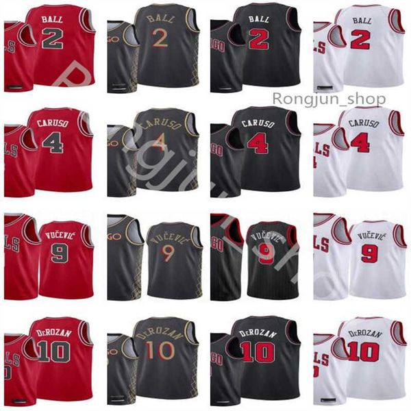 2021 trade basketball jerseys screen print alex caruso 4 lonzo ball 2 demar derozan 10 nikola vucevic 9 black white red color breathable, Black;red
2021 trade basketball jerseys screen print alex caruso 4 lonzo ball 2 demar derozan 10 nikola vucevic 9 black white red color breathable, Black;red