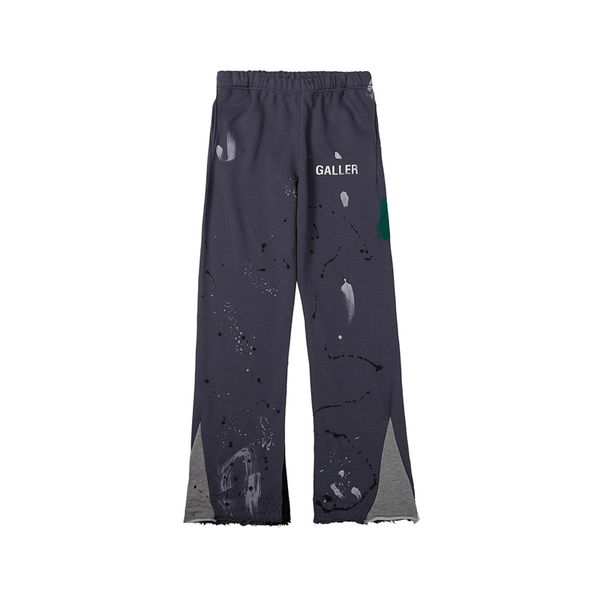 men pants galleries sweatpants dept speckled letter print men's women's couple loose versatile casual str, Black
men pants galleries sweatpants dept speckled letter print men's women's couple loose versatile casual str, Black