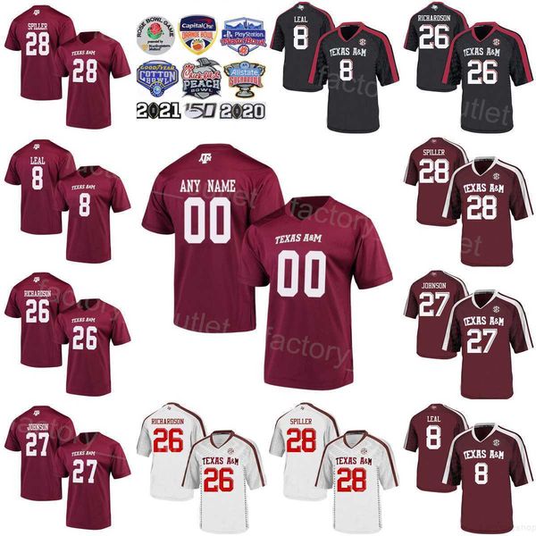 ncaa college a&m texas aggies jersey football university 1 demond demas 28 isaiah spiller 27 antonio johnson 1 aaron hansford 8 demarvin lea, Black
ncaa college a&m texas aggies jersey football university 1 demond demas 28 isaiah spiller 27 antonio johnson 1 aaron hansford 8 demarvin lea, Black
