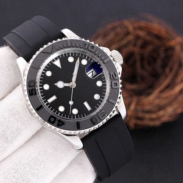 mens automatic mechanical watch 40mm black dial designer watch sapphire glass classic folding strap luminous swim watches montre de luxe, Slivery;brown
mens automatic mechanical watch 40mm black dial designer watch sapphire glass classic folding strap luminous swim watches montre de luxe, Slivery;brown