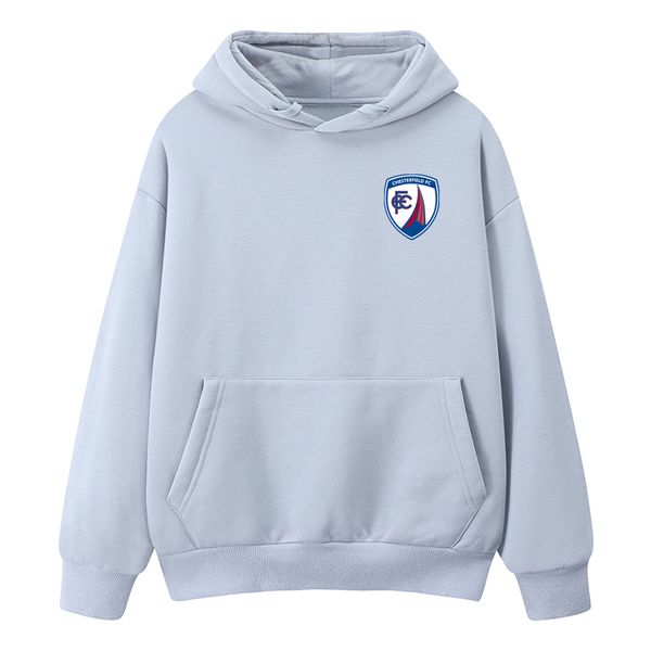 2022 chesterfield fc soccer hoodies outdoor jackets loose comfortable pullover hoody mens hooded football training jacket fleece sweatshirts, Blue;black
2022 chesterfield fc soccer hoodies outdoor jackets loose comfortable pullover hoody mens hooded football training jacket fleece sweatshirts, Blue;black
