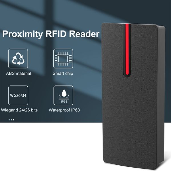 proximity rfid card reader waterproof ip68 ic id 125k em4100 electronic access control office home gater
proximity rfid card reader waterproof ip68 ic id 125k em4100 electronic access control office home gater