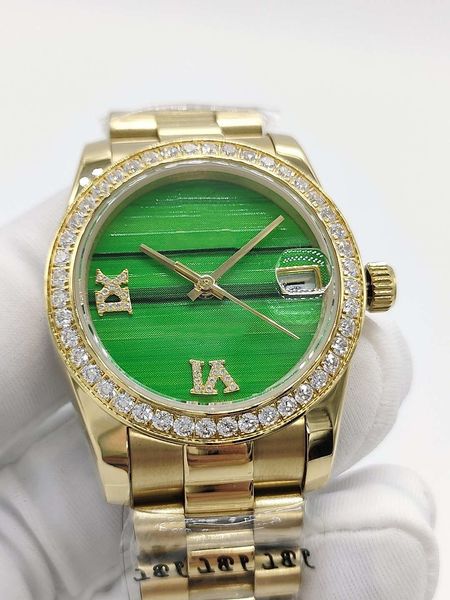 fashion styles diamonds women's wristwatches green facel 31mm automatic mechanical watches stainless steel strap lady watch party gifts, Slivery;brown
fashion styles diamonds women's wristwatches green facel 31mm automatic mechanical watches stainless steel strap lady watch party gifts, Slivery;brown