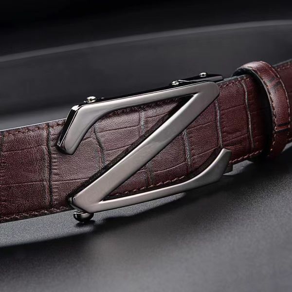 groom accessories z letter first layer cowhide automatic buckle high-end gift box men's tooling alloy belt a37-690, Black;gray
groom accessories z letter first layer cowhide automatic buckle high-end gift box men's tooling alloy belt a37-690, Black;gray