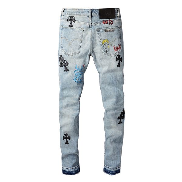 2022 new arrivals amirs mens luxury designer denim jeans holes trousers amiri jean coolguy biker pants man clothing #722, Blue
2022 new arrivals amirs mens luxury designer denim jeans holes trousers amiri jean coolguy biker pants man clothing #722, Blue
