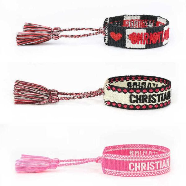 luxury bracelets fashion women's d brand designer bangle embroidery wrist rope bohemia tassel hand woven bracelet men's girl simpl, Golden;silver
luxury bracelets fashion women's d brand designer bangle embroidery wrist rope bohemia tassel hand woven bracelet men's girl simpl, Golden;silver