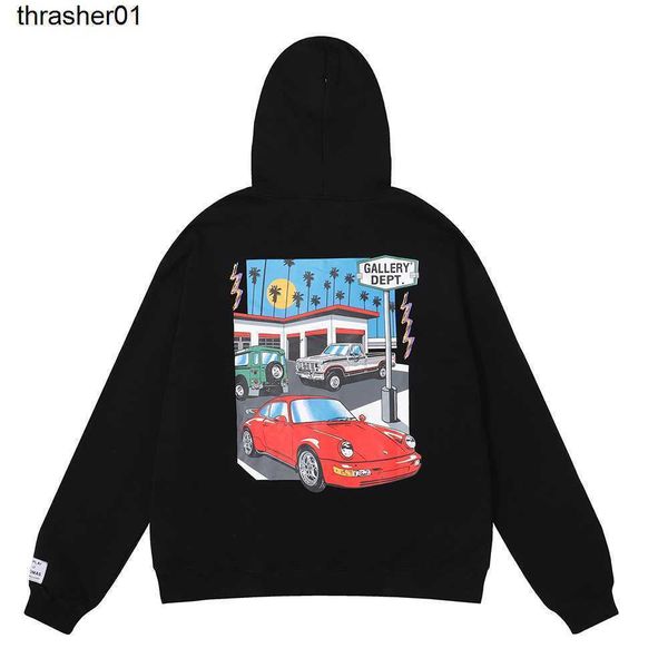 men's hoodies designer sweatshirts fashion galery dept color painted auto printed hoodie men women's same large fashion hoodie, Black
men's hoodies designer sweatshirts fashion galery dept color painted auto printed hoodie men women's same large fashion hoodie, Black