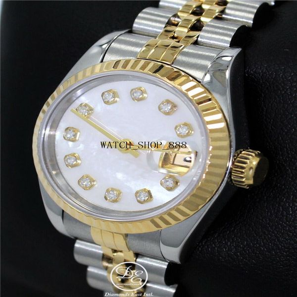 brand a brand-new watch 69173 jubilee 18k yellow gold & ss mop diamond dial ladies watch mechanical automatic women ladies wristwatch, Slivery;brown
brand a brand-new watch 69173 jubilee 18k yellow gold & ss mop diamond dial ladies watch mechanical automatic women ladies wristwatch, Slivery;brown