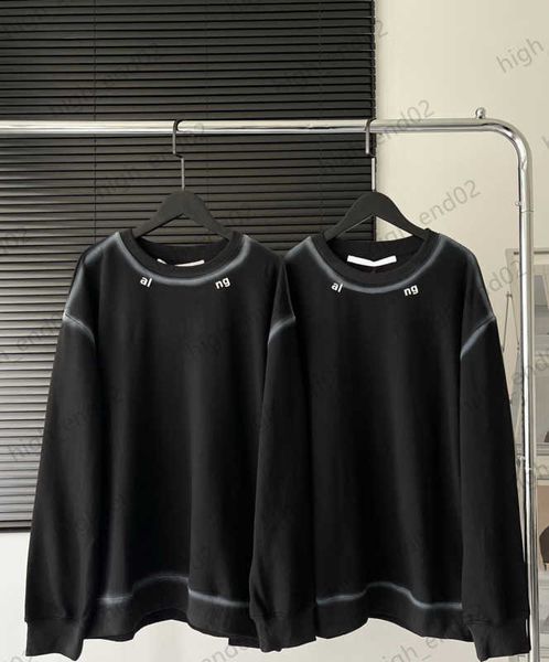 womens sweatshirts dye inkjet gradient letter print hoodless long-sleeved jumper edge do old design loose casual sweatshirt spring autumn wo, Black
womens sweatshirts dye inkjet gradient letter print hoodless long-sleeved jumper edge do old design loose casual sweatshirt spring autumn wo, Black