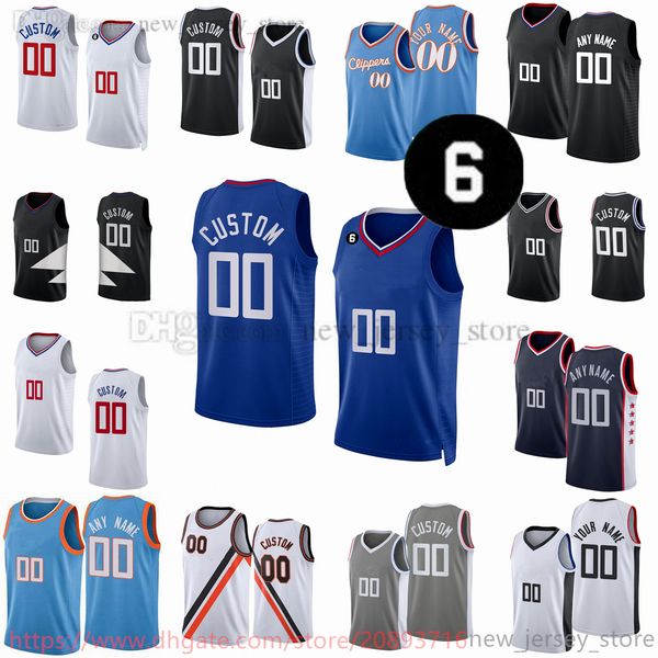 custom printed 2022-23 new season basketball jerseys 23 robert covington 1 reggie jackson 33 nicolas batum 14 terance mann 17 jason preston, Black;red
custom printed 2022-23 new season basketball jerseys 23 robert covington 1 reggie jackson 33 nicolas batum 14 terance mann 17 jason preston, Black;red