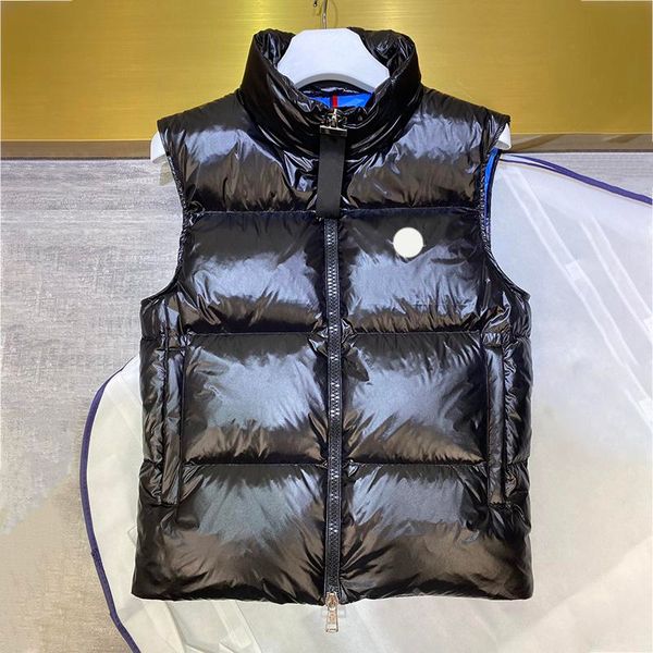 mon mens maya designer down vest womens stand collar vest jackets chest embroidered badge warm outerwear winter coats, Black;white
mon mens maya designer down vest womens stand collar vest jackets chest embroidered badge warm outerwear winter coats, Black;white