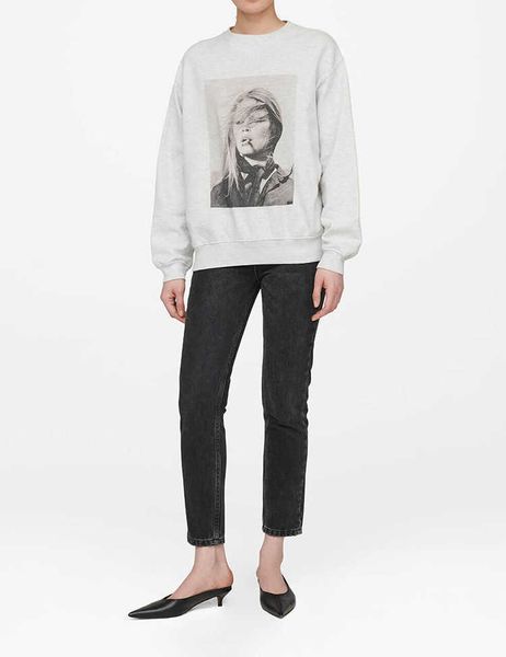 anine bing women designer sweatshirt fashion print inside fleece round neck sweater warm long sleeve pullover hoodie, Black
anine bing women designer sweatshirt fashion print inside fleece round neck sweater warm long sleeve pullover hoodie, Black