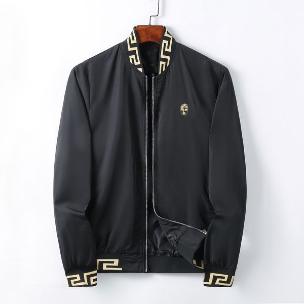 designer v jackets fashion zipper coats milano quality european american mens autumn winter streetwear overcoat casual jacket man print out, Black;brown 
designer v jackets fashion zipper coats milano quality european american mens autumn winter streetwear overcoat casual jacket man print out, Black;brown