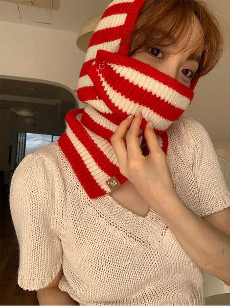 fashion all-in-one balaclava beanie warm hat stripe bib caps korea cute outdoor ski cycling chic winter cap beanies 2023, Blue;gray
fashion all-in-one balaclava beanie warm hat stripe bib caps korea cute outdoor ski cycling chic winter cap beanies 2023, Blue;gray
