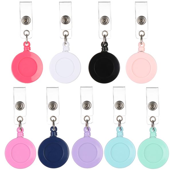key rings creative 360° rotation retractable badge reel nurse display id name card metal holder antilost clip office supply drop del smtxa, Slivery;golden
key rings creative 360° rotation retractable badge reel nurse display id name card metal holder antilost clip office supply drop del smtxa, Slivery;golden