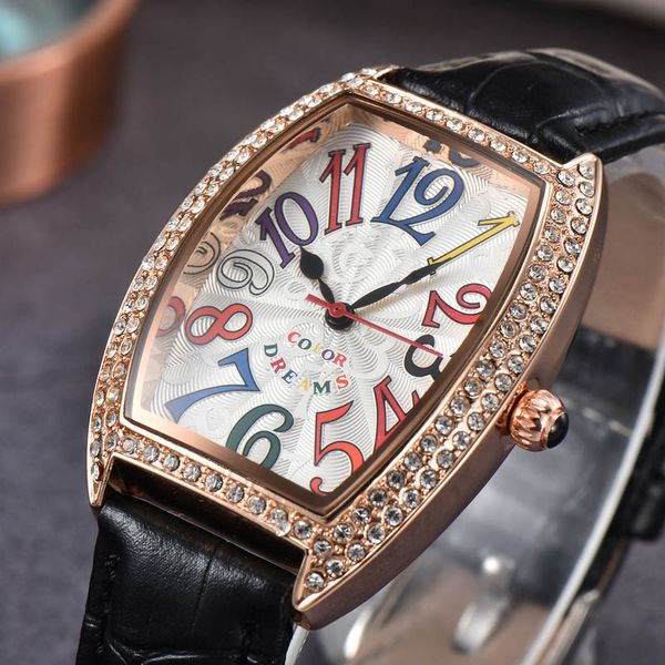luxury brand women's quartz watch fashion casual diamond inlaid stainless steel case leather watches, Slivery;brown
luxury brand women's quartz watch fashion casual diamond inlaid stainless steel case leather watches, Slivery;brown