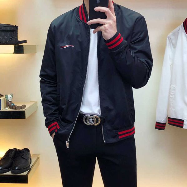 bb designer jacket mens zippered cardigan coat blacg embroidered baseball jackets men windbreaker casual business suit, Black;brown
bb designer jacket mens zippered cardigan coat blacg embroidered baseball jackets men windbreaker casual business suit, Black;brown