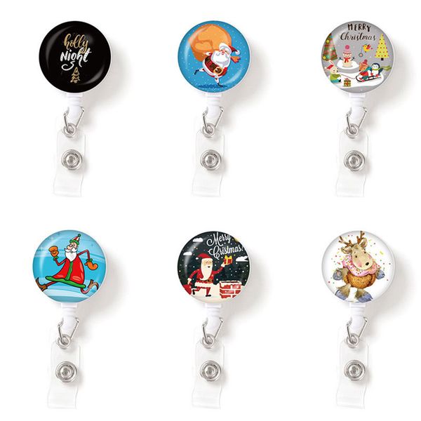 key rings christmas retractable badge reel clip santa elk pattern holder students doctor id card school office supplies drop delivery smt1e, Slivery;golden
key rings christmas retractable badge reel clip santa elk pattern holder students doctor id card school office supplies drop delivery smt1e, Slivery;golden
