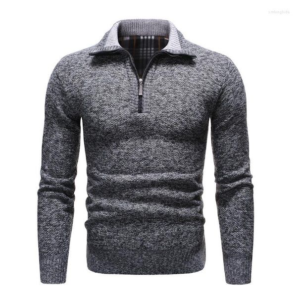 men's sweaters clothes for men winter casual autumn half high collar zippers warm fleece pullovers mens thick knitted sweater, White;black
men's sweaters clothes for men winter casual autumn half high collar zippers warm fleece pullovers mens thick knitted sweater, White;black