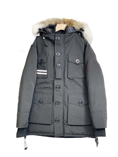 men women down jacket thickened warm gray hooded jacket windproof and cold zipper coat, Black
men women down jacket thickened warm gray hooded jacket windproof and cold zipper coat, Black