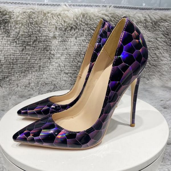 geometry print women shoes luxury brand red bottom glossy patent leather pointed toe high heel party shoes 8cm 10cm 12cm designer ladies sti, Black
geometry print women shoes luxury brand red bottom glossy patent leather pointed toe high heel party shoes 8cm 10cm 12cm designer ladies sti, Black