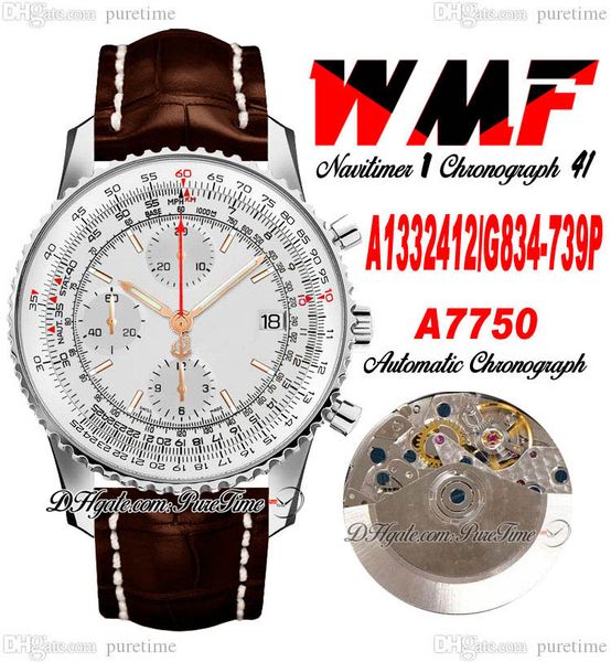 wmf a1332412-g834-739p eta a7750 automatic chronograph mens watch silver dial stick markers brown leahter strap with white line super editio, Slivery;brown
wmf a1332412-g834-739p eta a7750 automatic chronograph mens watch silver dial stick markers brown leahter strap with white line super editio, Slivery;brown