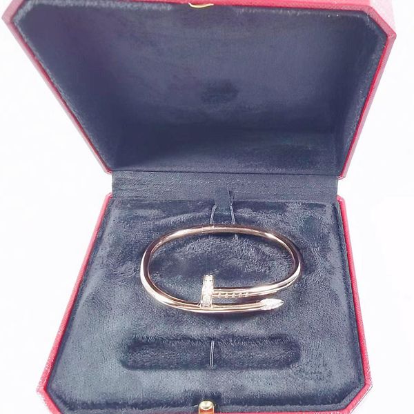 europe and america luxury nail bangle designer 18k couple wedding gift 316l stainless steel jewelry factory wholesale and retail, Black
europe and america luxury nail bangle designer 18k couple wedding gift 316l stainless steel jewelry factory wholesale and retail, Black
