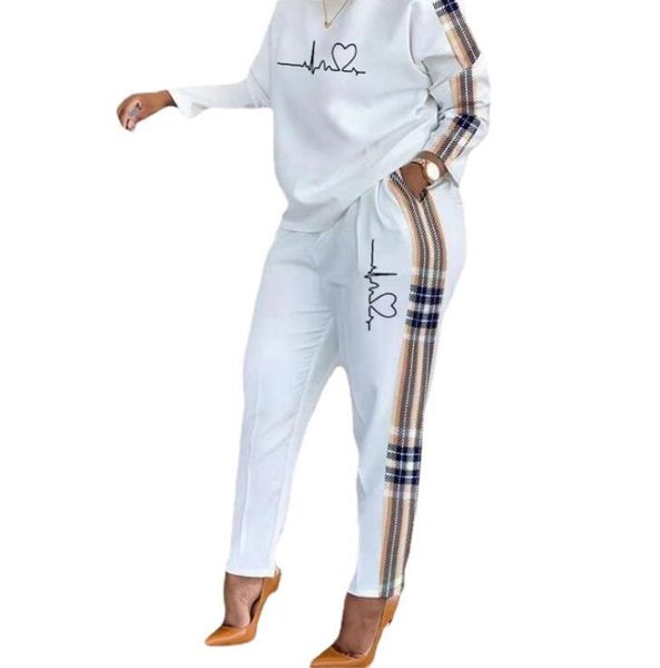 fashion tracksuits 2 piece set women shirts and wide leg pants women casual print long sleeves & design trouser two pieces set, Gray
fashion tracksuits 2 piece set women shirts and wide leg pants women casual print long sleeves & design trouser two pieces set, Gray