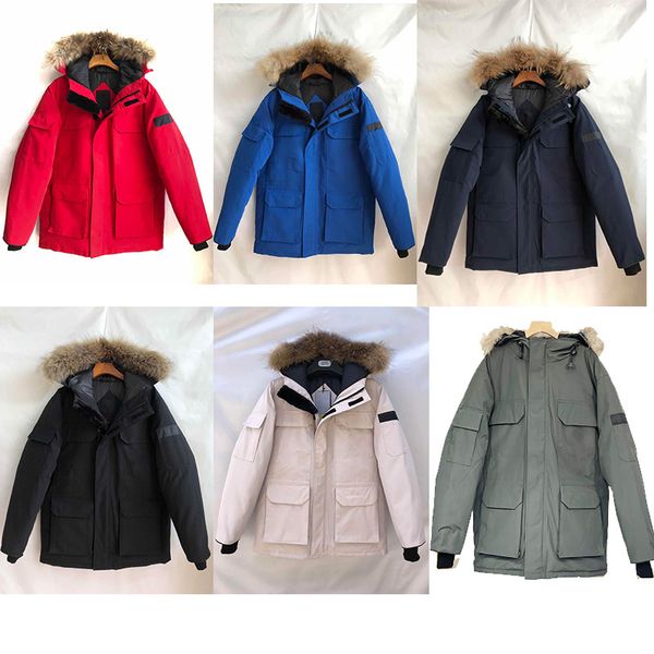 men thick down parka men's raccoon fur waterproof jacket keep warm -30degree, Black
men thick down parka men's raccoon fur waterproof jacket keep warm -30degree, Black