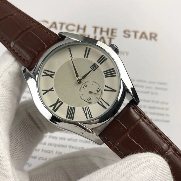 2022 men's automatic mechanical watch business leisure multi-functional calendar waterproof belt watches, Slivery;brown
2022 men's automatic mechanical watch business leisure multi-functional calendar waterproof belt watches, Slivery;brown