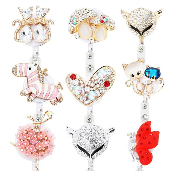 key rings animal retractable badge holder with alligator clip cord id reel dress girl horse style drop delivery 2022 smtzh, Slivery;golden
key rings animal retractable badge holder with alligator clip cord id reel dress girl horse style drop delivery 2022 smtzh, Slivery;golden