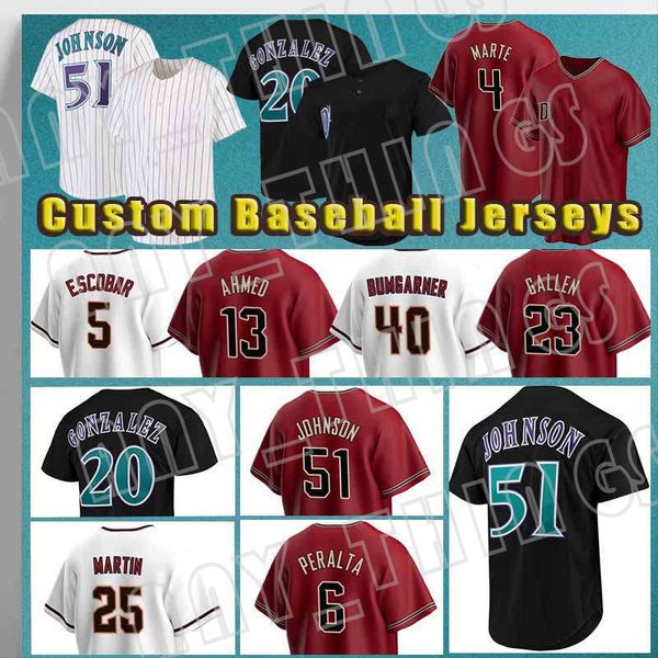 diamondbacks baseball custom arizona 51 randy johnson madison bumgarner luis gonzalez jersey 32 chris devenski 2 starling marte ketel eduard, Blue;black
diamondbacks baseball custom arizona 51 randy johnson madison bumgarner luis gonzalez jersey 32 chris devenski 2 starling marte ketel eduard, Blue;black