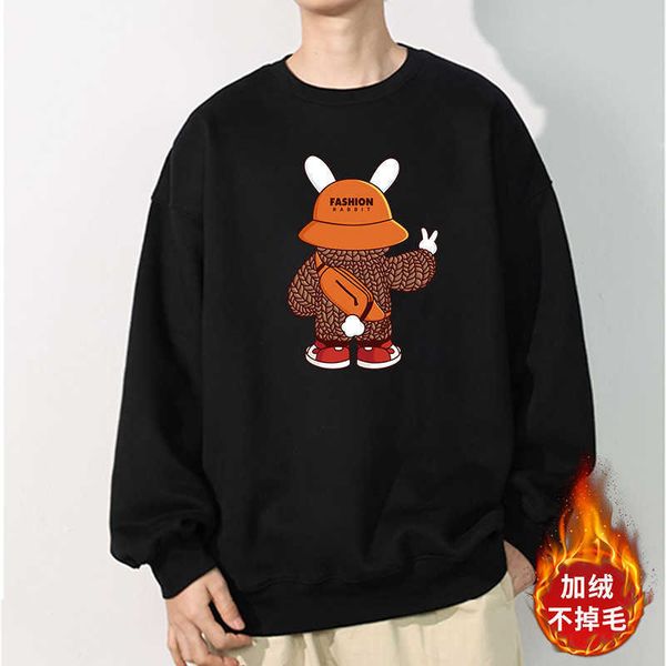 trendy versatile solid color sweater for men warm round neck pullover for autumn and winter, Black
trendy versatile solid color sweater for men warm round neck pullover for autumn and winter, Black