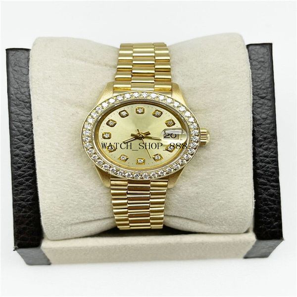 brand a brand-new watch 69178 ladies president datejust champagne diamond dial bezel 18k gold mechanical automatic women ladies wristwatch, Slivery;brown
brand a brand-new watch 69178 ladies president datejust champagne diamond dial bezel 18k gold mechanical automatic women ladies wristwatch, Slivery;brown