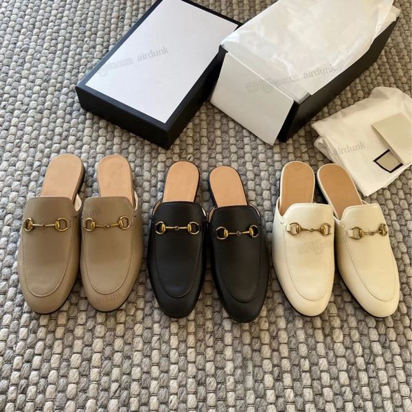 mules princetown slippers lazy slides loafers classic designer women flat authentic cowhide metal buckle lady leather trample large chain, Black
mules princetown slippers lazy slides loafers classic designer women flat authentic cowhide metal buckle lady leather trample large chain, Black