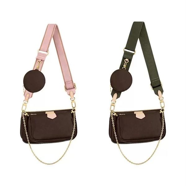 with box m44823 fashion women wallet luxurys handbag bags 3 pcs bag wallets lady designer purse ladies purses shoulder crossbody b283s, Red;black
with box m44823 fashion women wallet luxurys handbag bags 3 pcs bag wallets lady designer purse ladies purses shoulder crossbody b283s, Red;black