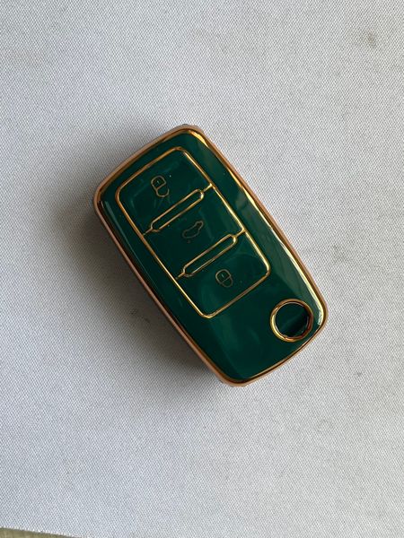 Key Flip Cover Case TPU Shell Cover Fob For VW Volkswagen Skoda Polo Golf green gold
Key Flip Cover Case TPU Shell Cover Fob For VW Volkswagen Skoda Polo Golf green gold