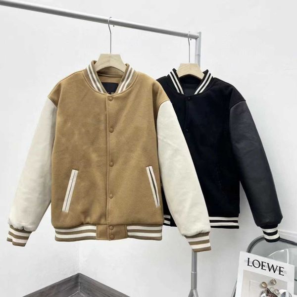 men's jackets 2022 couples baseball jacket stand collar ny embroidery patchwork fashionable versatile woolen jacket, Black;brown
men's jackets 2022 couples baseball jacket stand collar ny embroidery patchwork fashionable versatile woolen jacket, Black;brown