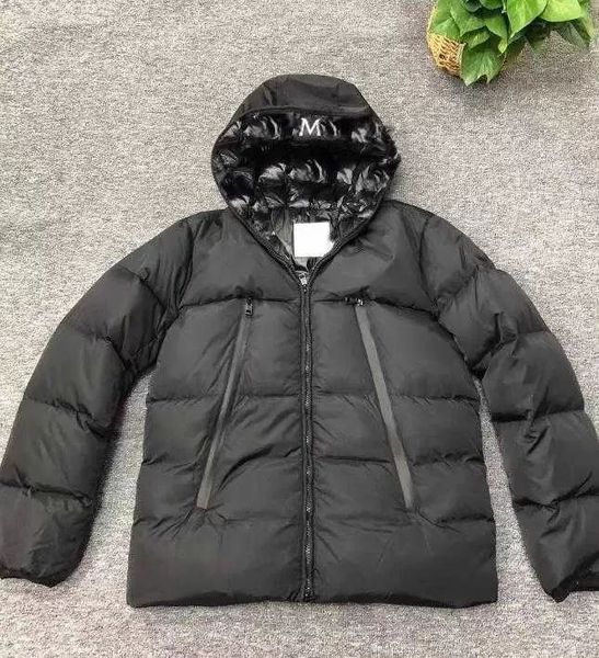 men down jacket monocle english webbing parka coat hooded letter printing brand street designer short jackets, Black
men down jacket monocle english webbing parka coat hooded letter printing brand street designer short jackets, Black