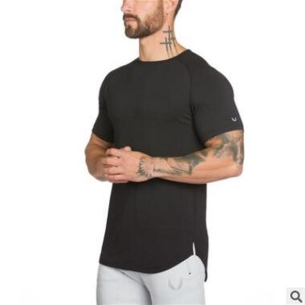 new brand cotton gym shirt sports t shirt men short sleeve rashgard running tshirt workout training tees fitness t-shirt262t, White;black
new brand cotton gym shirt sports t shirt men short sleeve rashgard running tshirt workout training tees fitness t-shirt262t, White;black