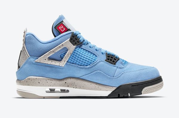 new release authentic university blue shoes 4 genuine suede leather upper tech grey white black 4s ct8527-400 men women sports sneakers with
new release authentic university blue shoes 4 genuine suede leather upper tech grey white black 4s ct8527-400 men women sports sneakers with