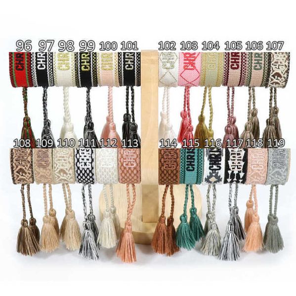 fashion luxury women's bracelets designer brand d bangle jewelry embroidered word woven bracelet letter rope classic tassel girl men co, Golden;silver
fashion luxury women's bracelets designer brand d bangle jewelry embroidered word woven bracelet letter rope classic tassel girl men co, Golden;silver
