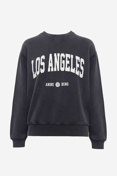 anine bing women's fashion classic cotton sweatshirt ab new letter los angeles print wash fried snow sweater designer pullover, Black
anine bing women's fashion classic cotton sweatshirt ab new letter los angeles print wash fried snow sweater designer pullover, Black