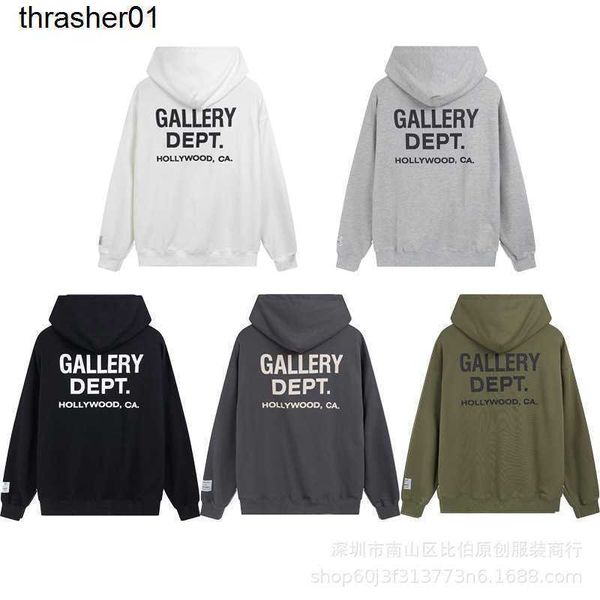 men's hoodies designer sweatshirts galery dept fashion brand classic letter printed men women hoodie, Black
men's hoodies designer sweatshirts galery dept fashion brand classic letter printed men women hoodie, Black