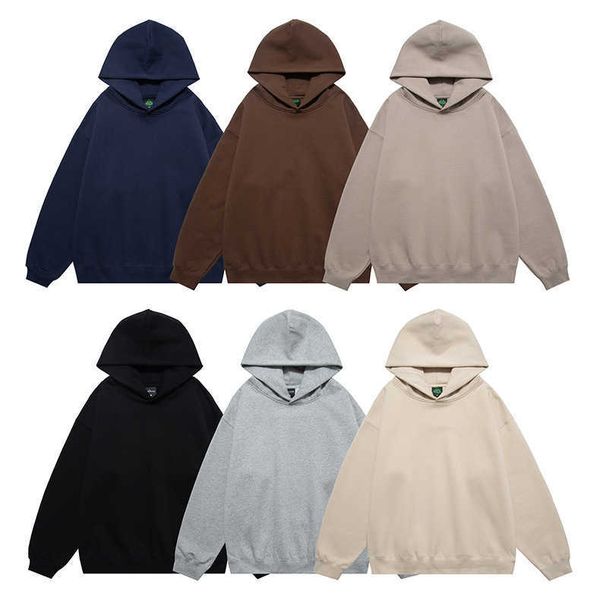 420g chaopai casual solid hooded loose sweater with velvet for men and women in autumn winter 2022, Black
420g chaopai casual solid hooded loose sweater with velvet for men and women in autumn winter 2022, Black