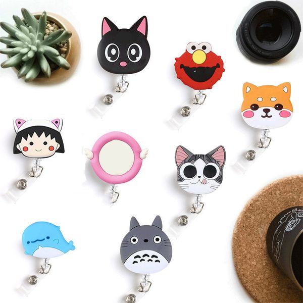key rings 2021 new design sile retractable student nurse badge reel clip cartoon cat floral enfermera id card holder accessories dro smthy, Slivery;golden
key rings 2021 new design sile retractable student nurse badge reel clip cartoon cat floral enfermera id card holder accessories dro smthy, Slivery;golden