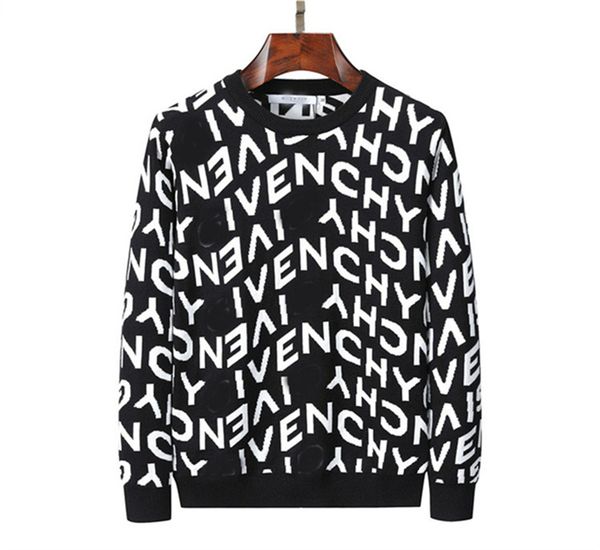 men's sweaters fashion casual long sleeved round neck soft knit pullovers designer letters embroidery 2022 autumn winter academic style, White;black
men's sweaters fashion casual long sleeved round neck soft knit pullovers designer letters embroidery 2022 autumn winter academic style, White;black