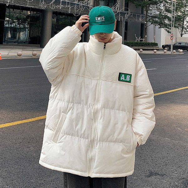 down cotton padded jacket for men warm men's coat for students, Black
down cotton padded jacket for men warm men's coat for students, Black